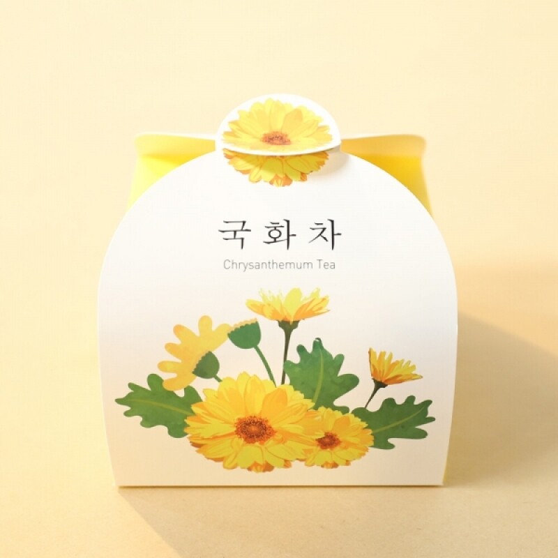 꽃길걷다, 외국인선물, 한국기념품, 주문제작, 바이어선물, 유자차, 캐모마일차, 작두콩차